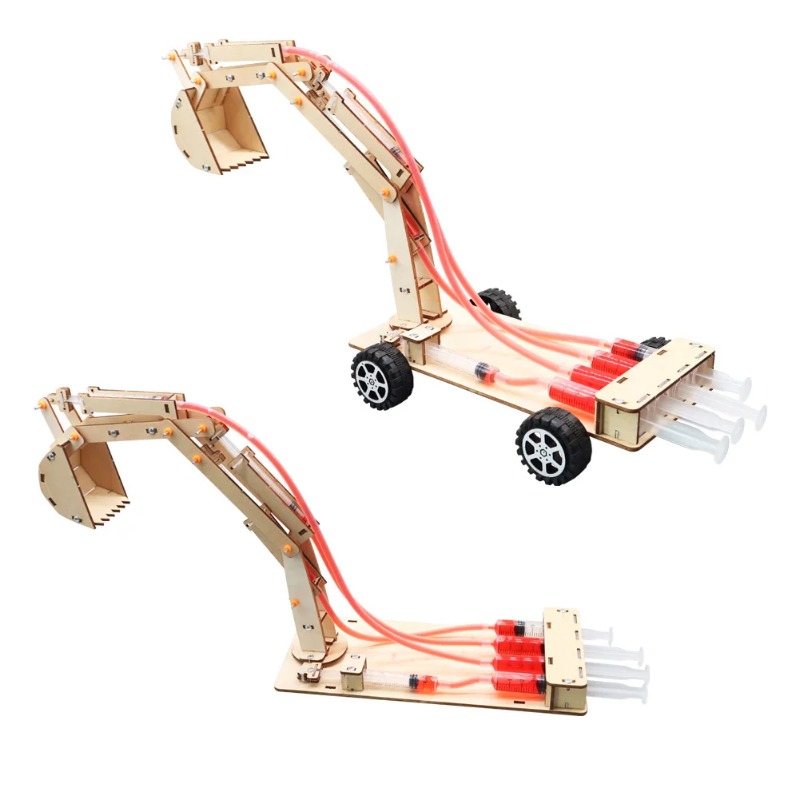Handmade Hydraulic Excavator D - đánh giá và giá Science Diy Model