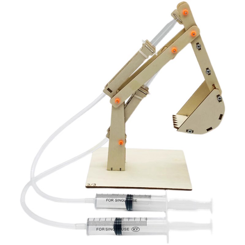 Handmade Hydraulic Excavator D - đánh giá và giá Science Diy Model