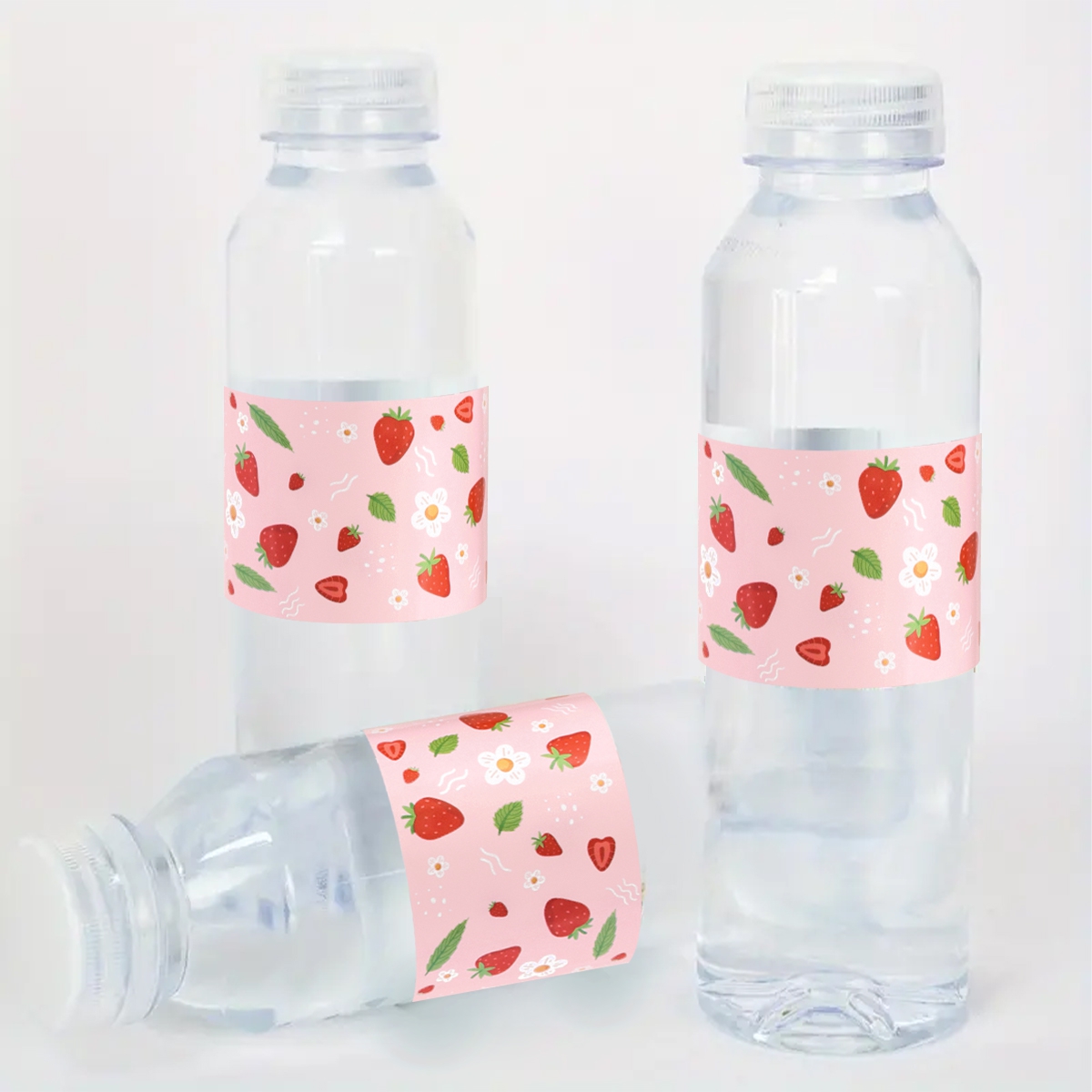 10pcs Strawberry Water Bottle  - đánh giá và giá Science Of Happiness