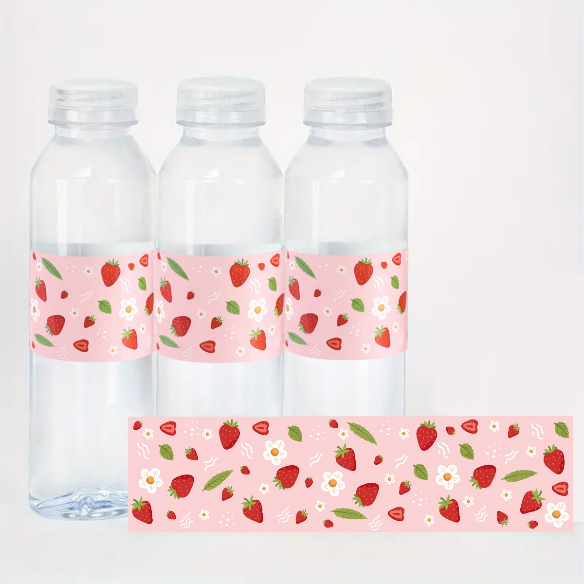 10pcs Strawberry Water Bottle  - đánh giá và giá Science Of Happiness