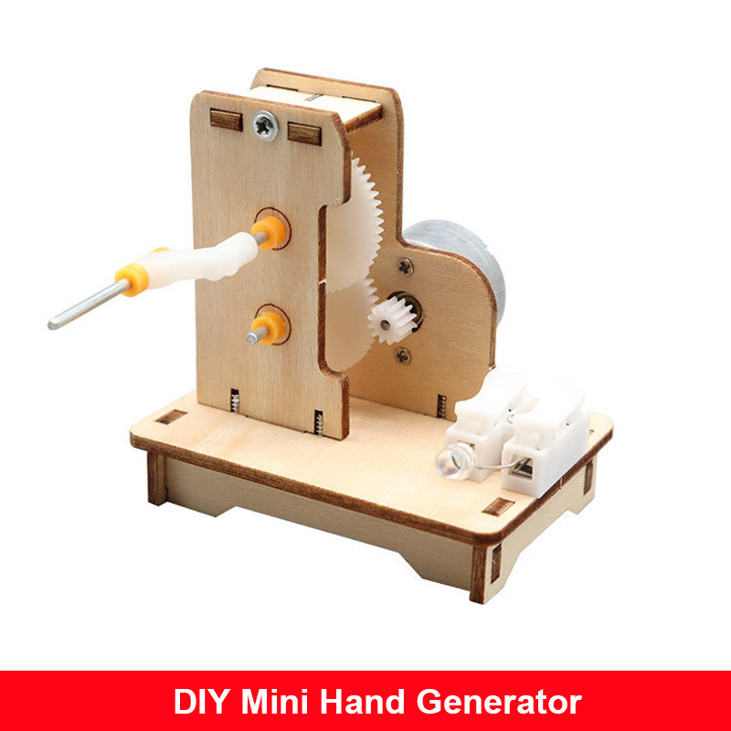 DIY Mini Hand Generator DIY Sc - đánh giá và giá Science Diy Model
