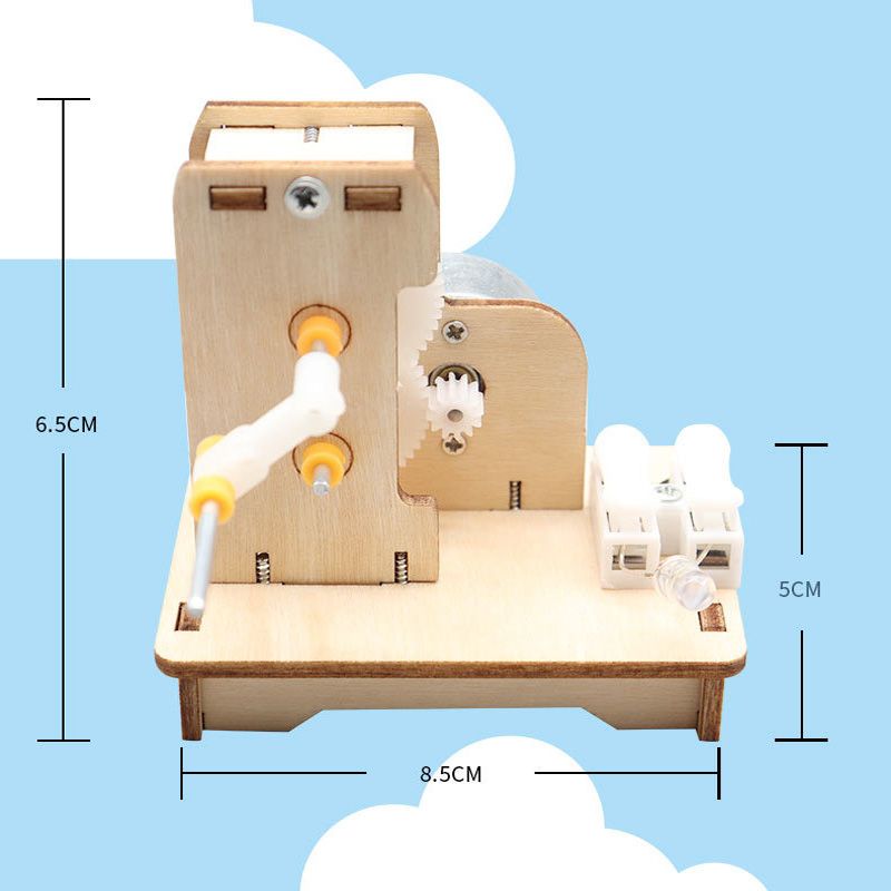 DIY Mini Hand Generator DIY Sc - đánh giá và giá Science Diy Model