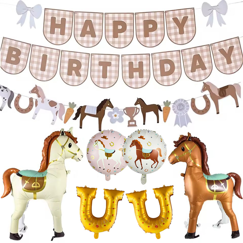 Horse Birthday Decorations Hap - đánh giá và giá Science Of Happiness