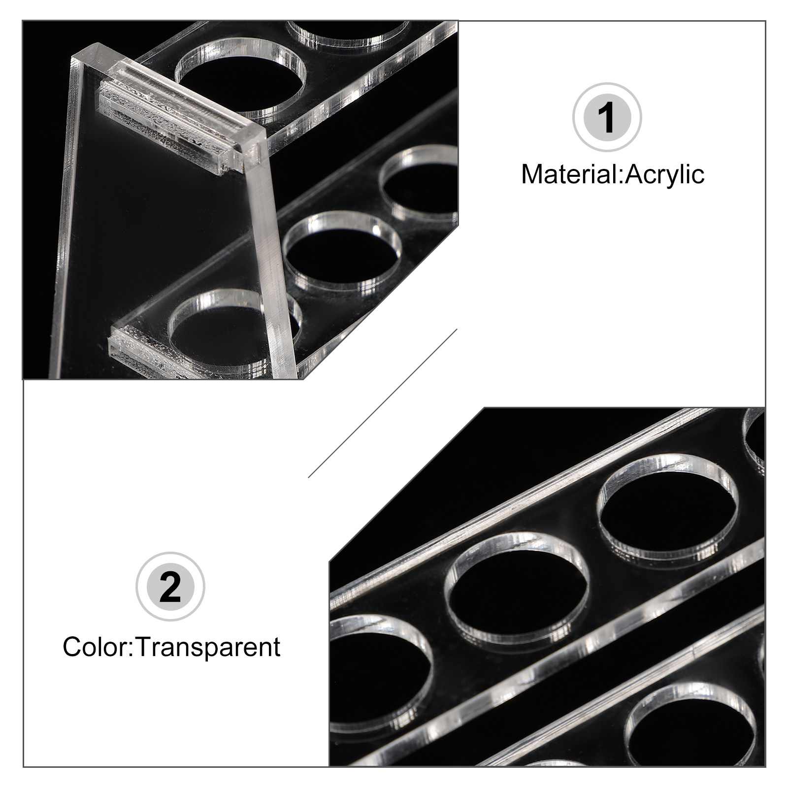 2Pcs Clear Acrylic Test Tube R - đánh giá và giá Science Experiment