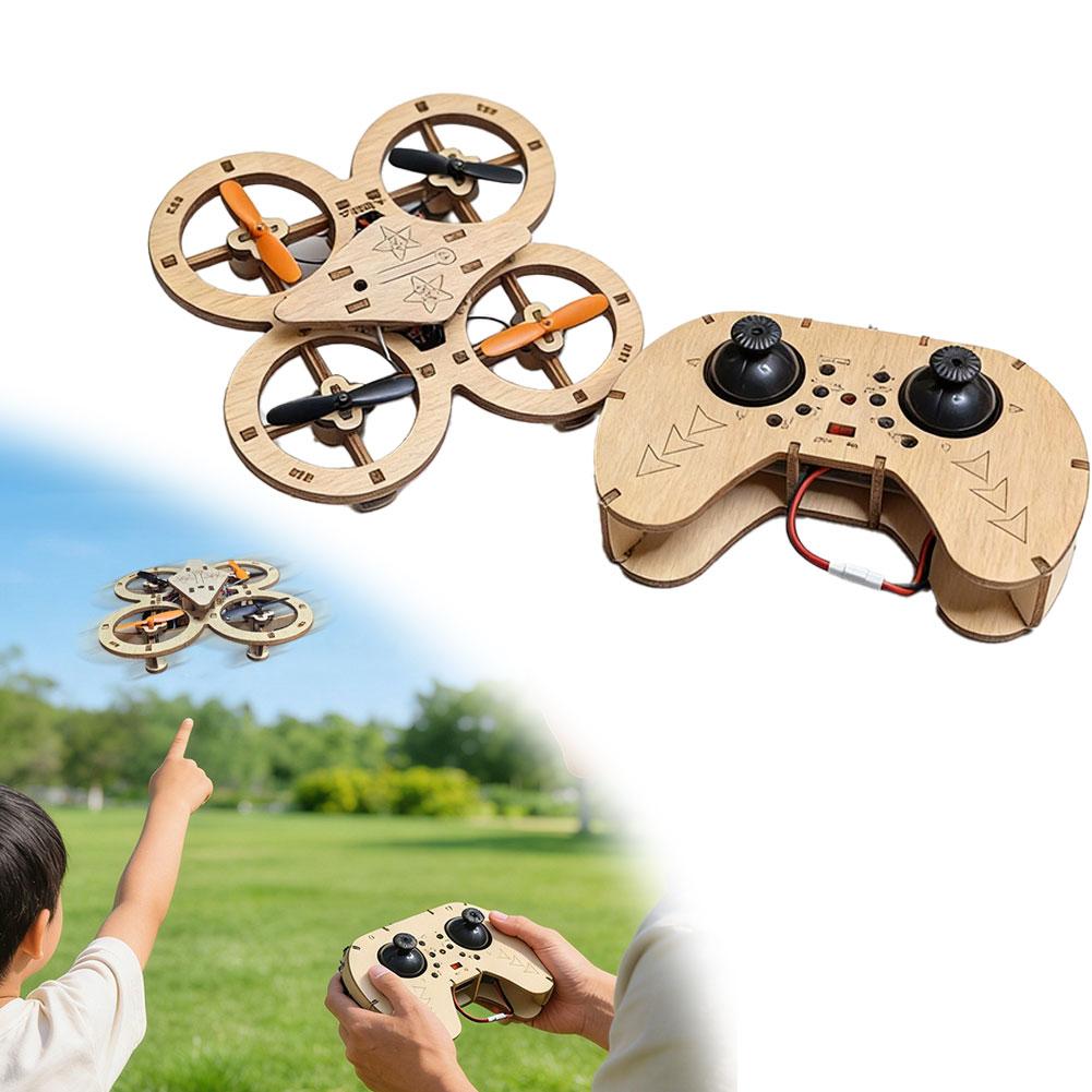DIY Wooden RC Drone Quadcopter - đánh giá và giá Science Diy Model