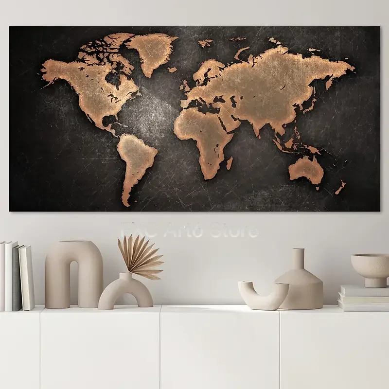1PC frameless  Canvas Poster,  - đánh giá và giá Star Map Poster