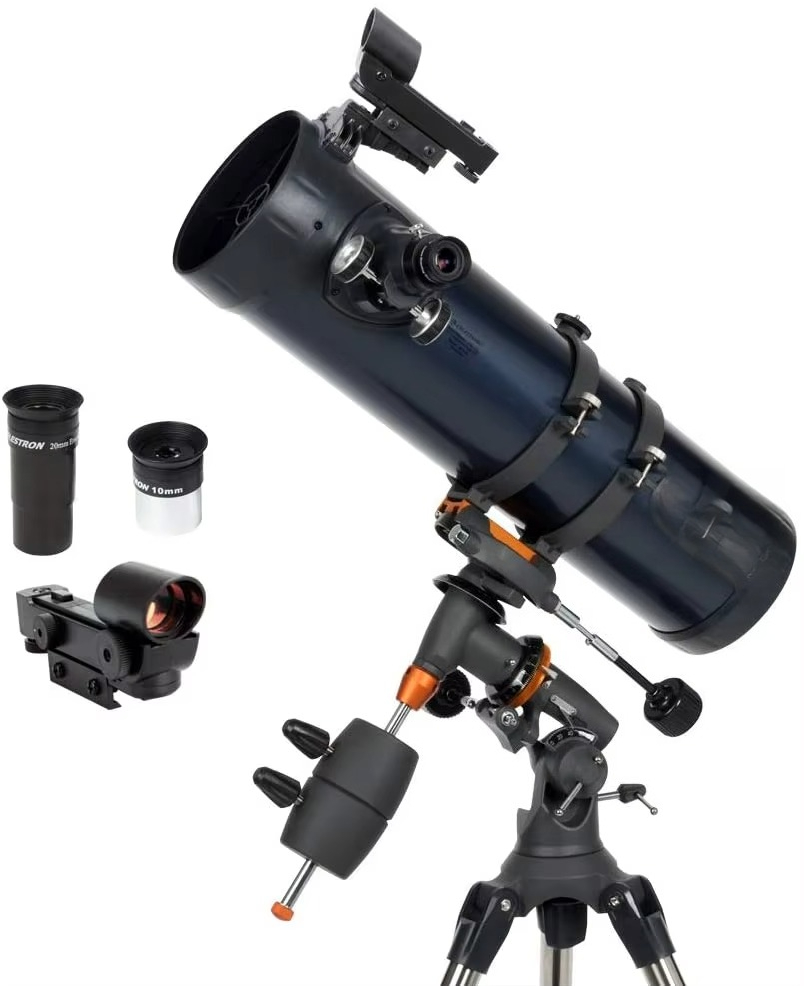Celestron - AstroMaster 130EQ  - đánh giá và giá Celestron Telescope Astromaster 130