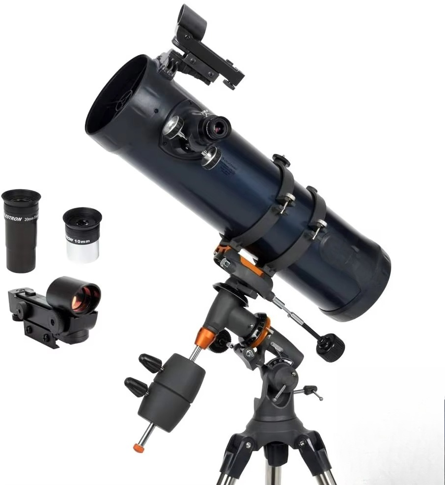Celestron - AstroMaster 130EQ  - đánh giá và giá Celestron Telescope Astromaster 130