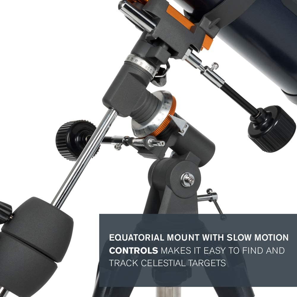 Celestron - AstroMaster 130EQ  - đánh giá và giá Celestron Telescope Astromaster 130