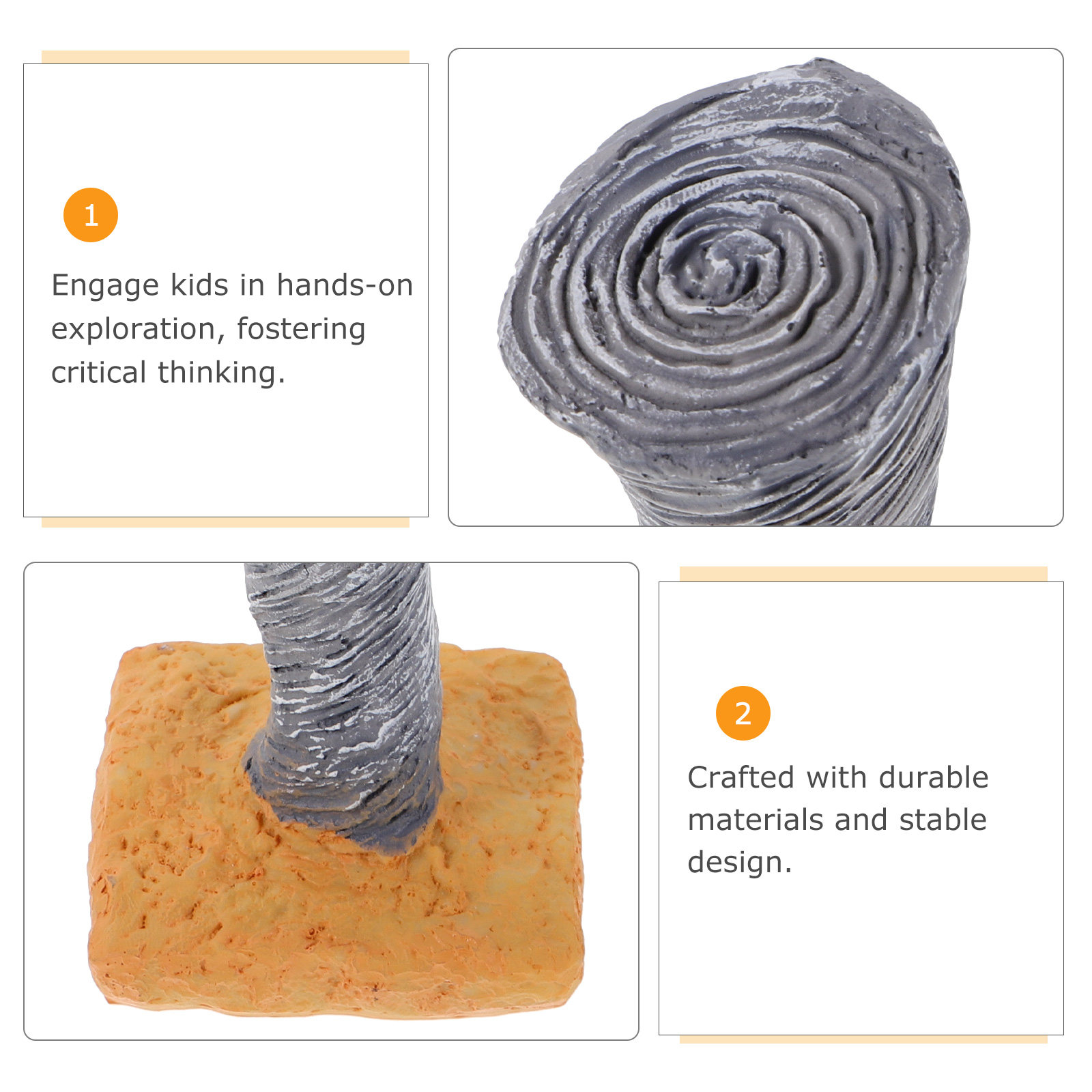 2Pcs Natural Disaster Educatio - đánh giá và giá Volcano Kit Eruption