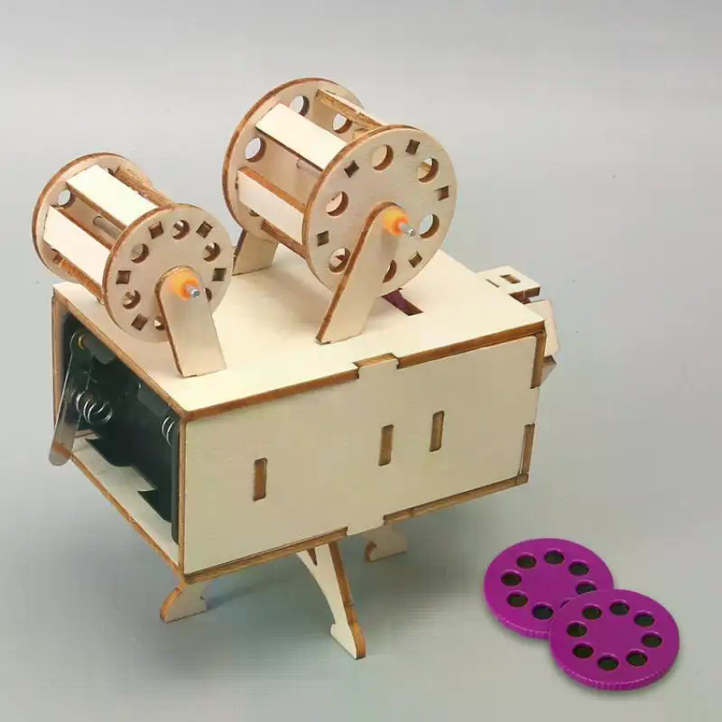 Wooden Film Projector DIY Scie - đánh giá và giá Science Diy Model